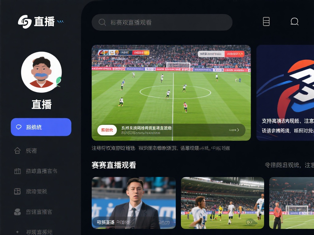 赛事直播观看：在首页的“直播”板块，你可以找到正在